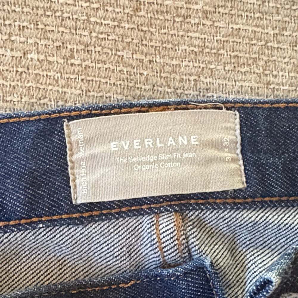 Everlane Indigo Selvedge Jeans
